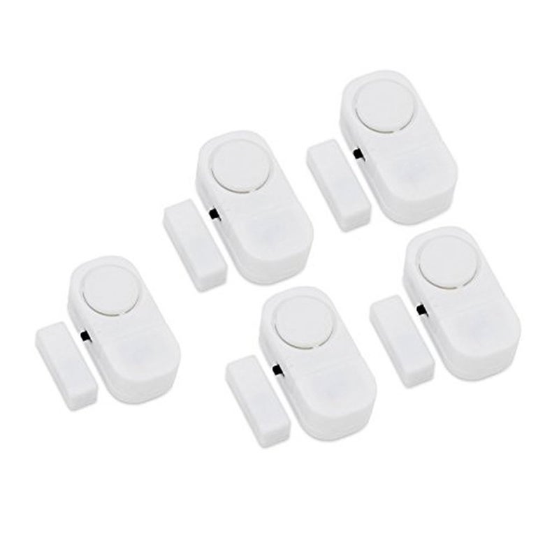 Hiistar Wireless Entry Home Door Window Burglar Alarm-Safety Security Alarm System Magnetic Sensor (Pack of 5) 1 - Image 1